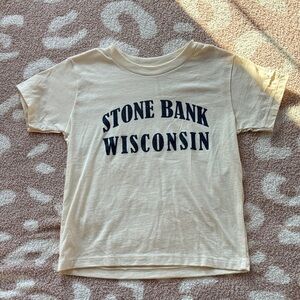 BELLA + CANVAS Kids Cream Short Sleeve Top!